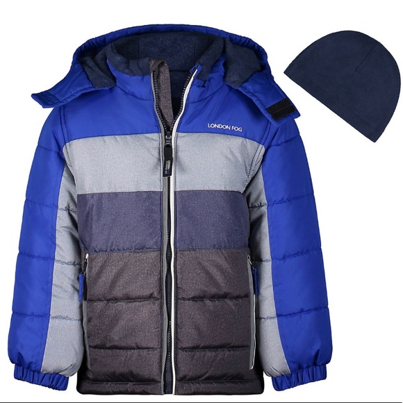 London Fog Other - Boys Color Block Puffer Jacket